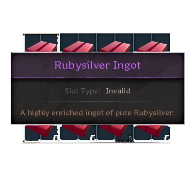 Rubysilver Ingot
